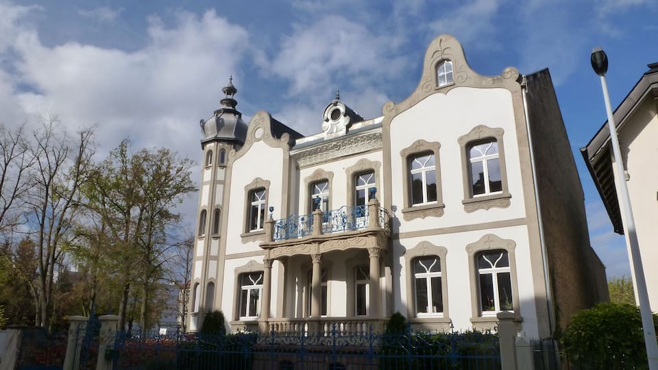 Villa Brejcha à Neudorf (Strasbourg. Immeuble Jugendstil