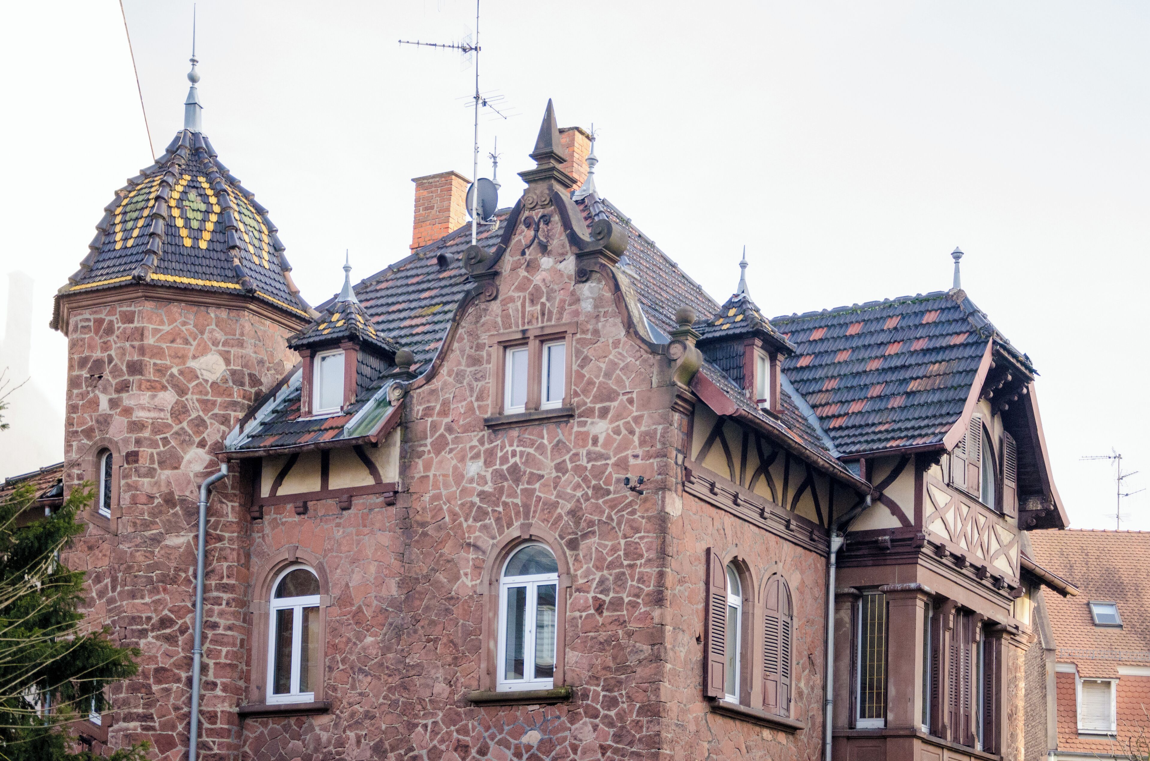 Arrière de la Villa Koenen