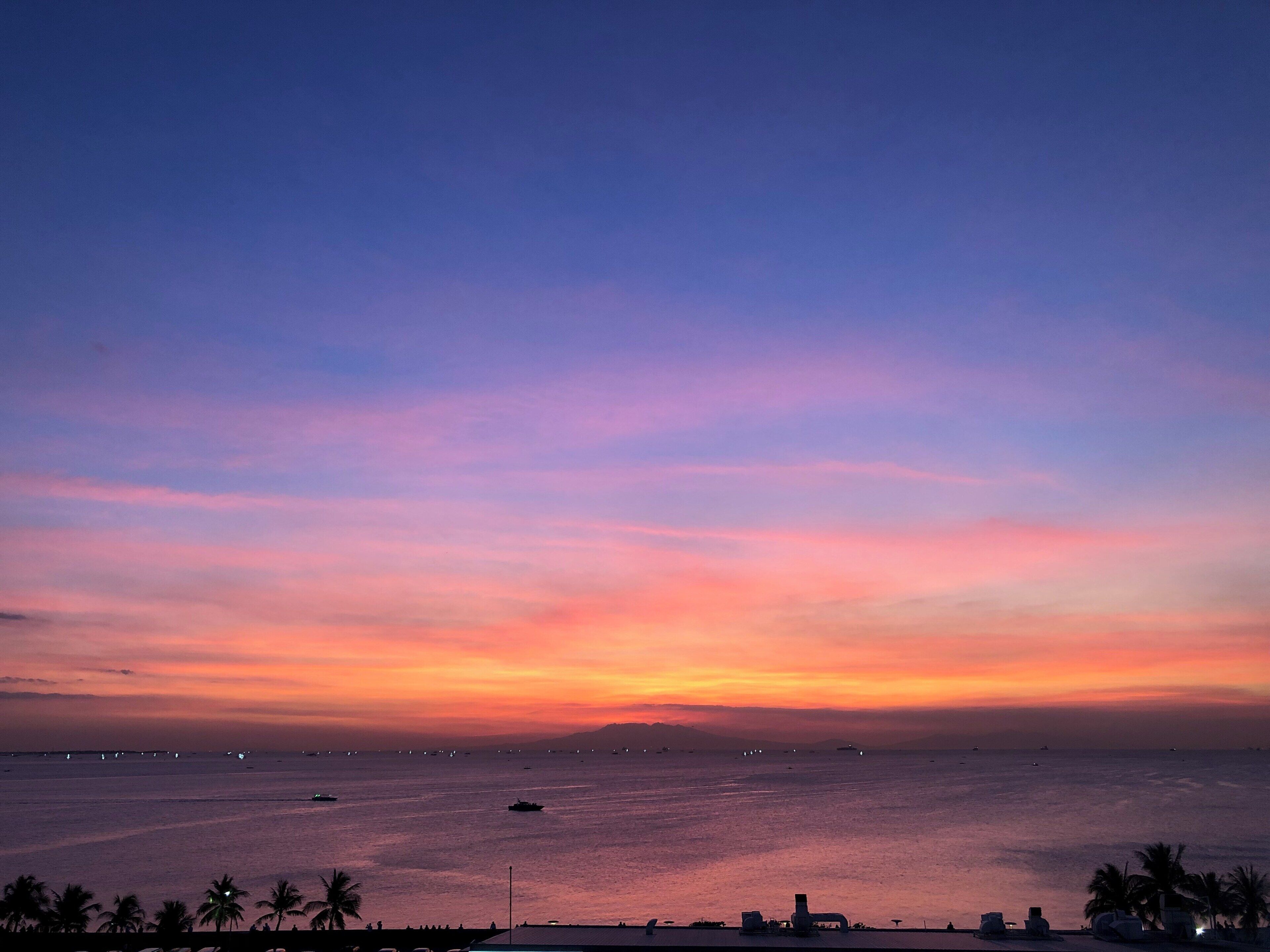 No filter needed!  Best spot for the sunset in Manila