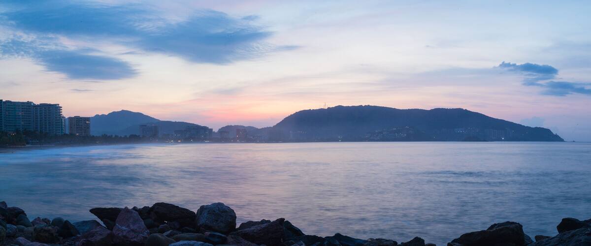 Vacaciones en la playa en Ixtapa-Zihuatanejo, Guerrero, Mexico