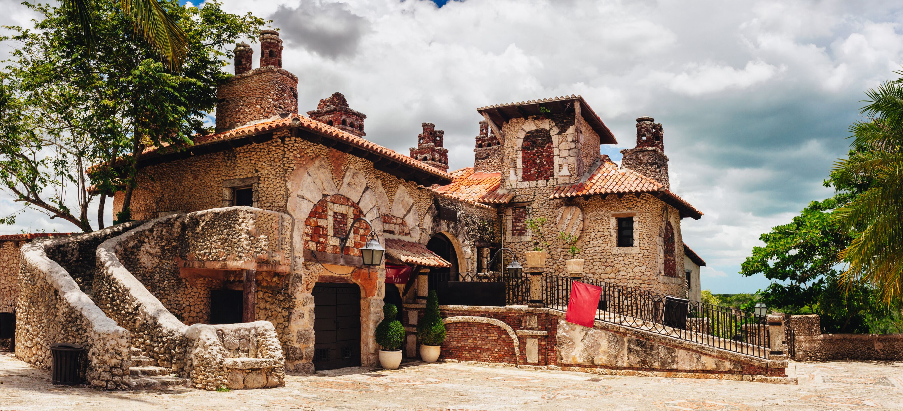 Ancient village Altos de Chavon - Colonial town reconstructed in