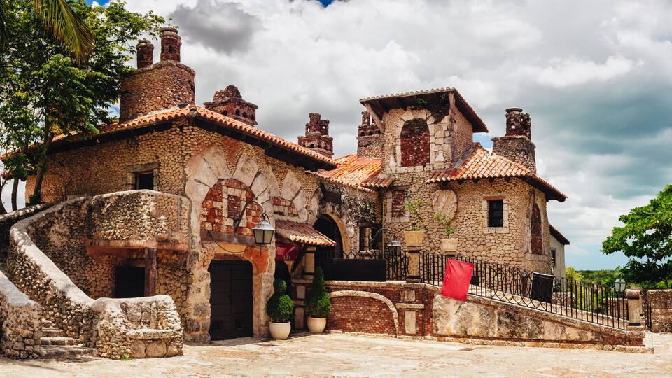 Ancient village Altos de Chavon - Colonial town reconstructed in