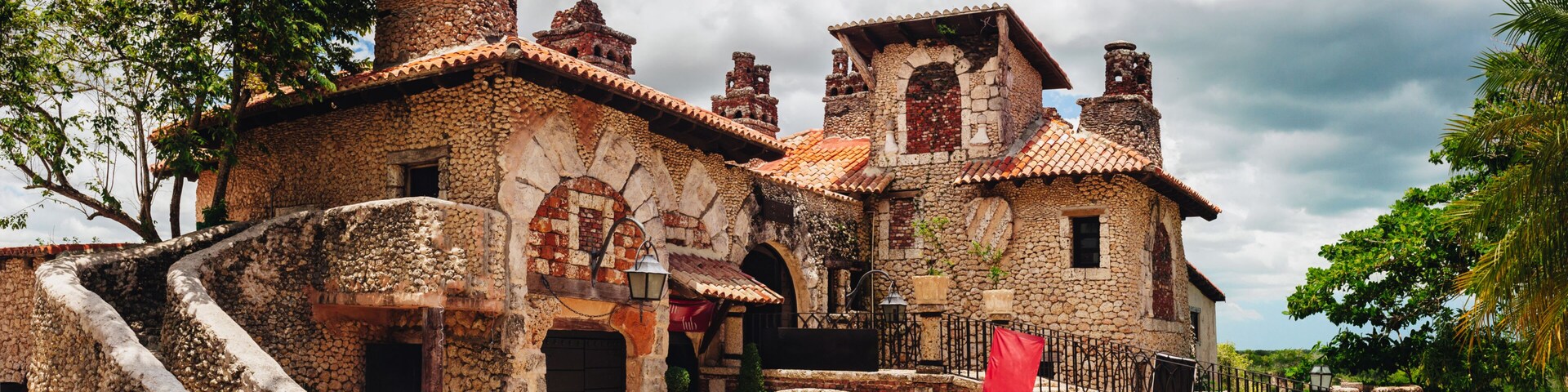 Ancient village Altos de Chavon - Colonial town reconstructed in
