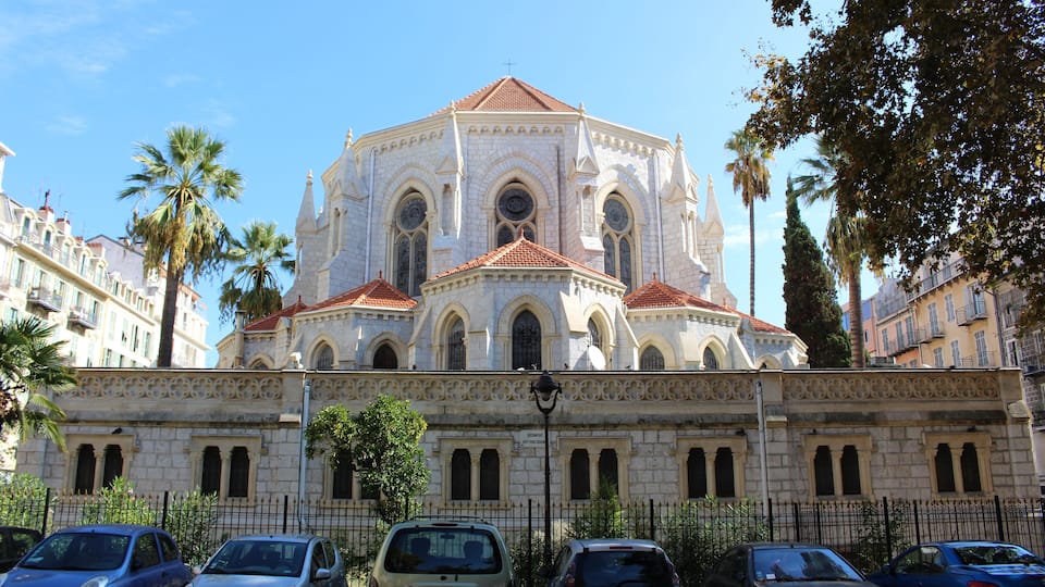 Ницца. Базилика Нотр-Дам 1864-1868 гг. (Basilique Notre Dame de l'Assomption)