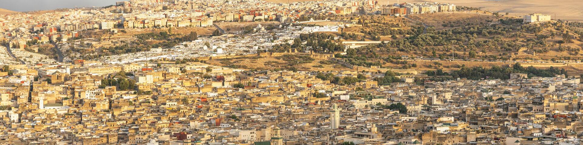View of the medina of Fez, Morocco, North Africa