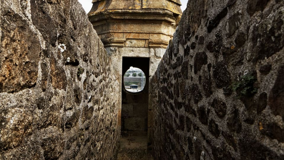 Le château de Brest dans le Finistère.