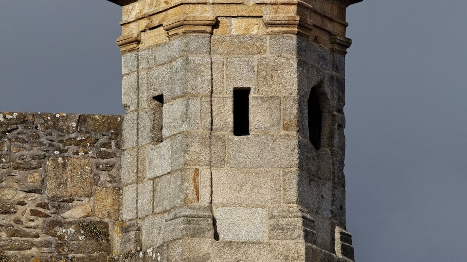 Une échauguette du château de Brest.