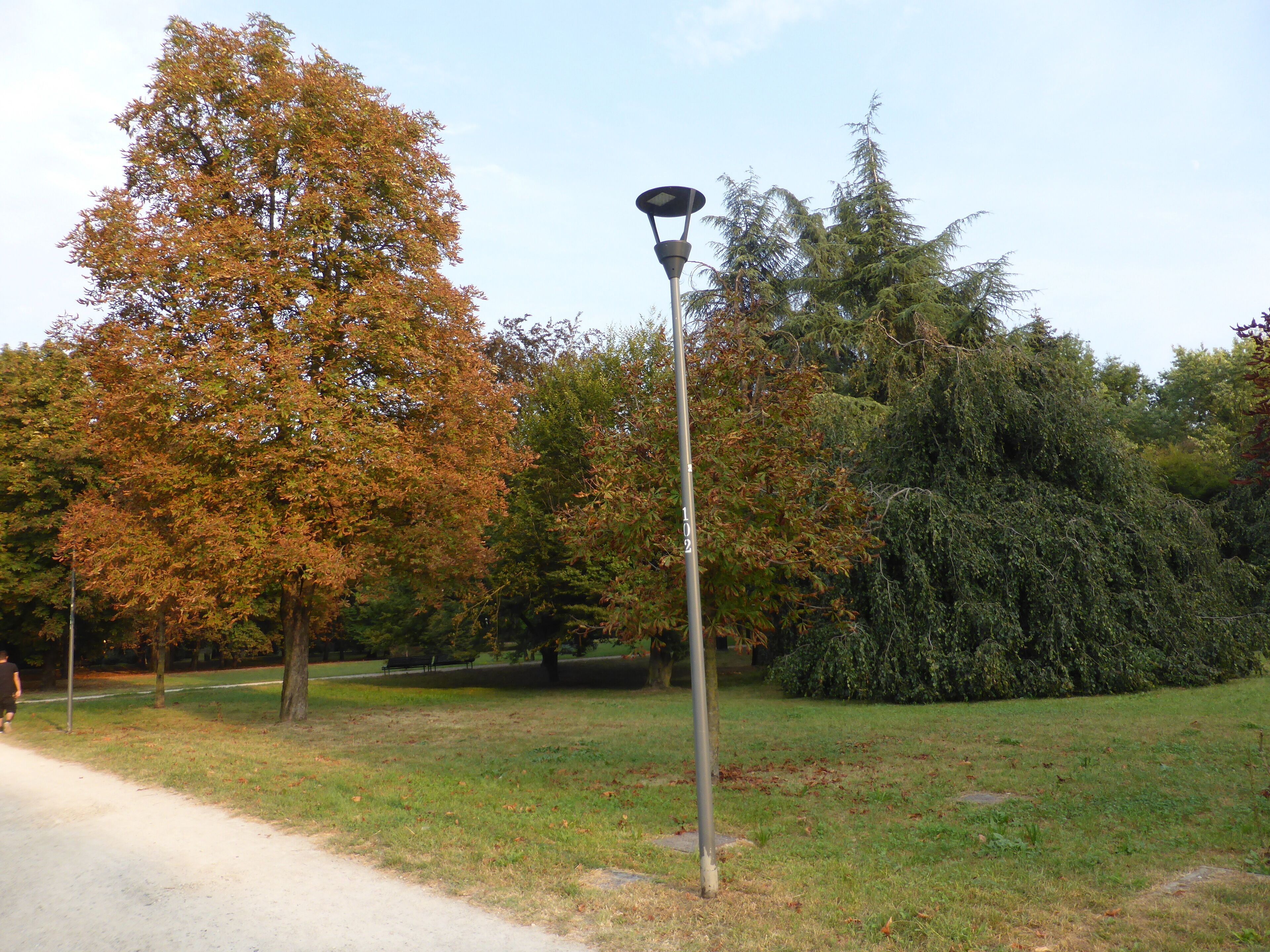 Parco e villa Scheibler a Quarto Oggiaro, Milano.