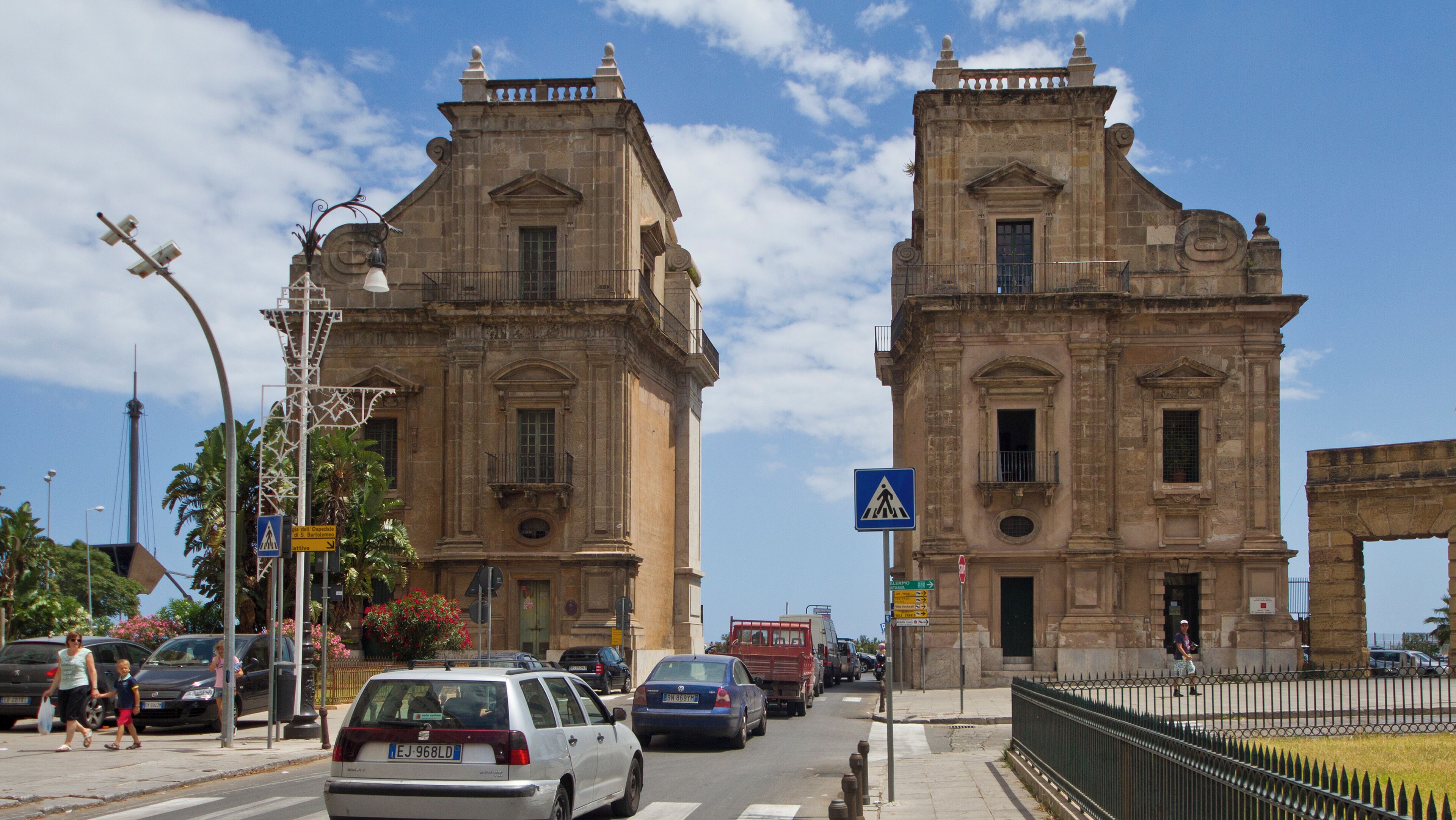 Porta Felice, Kalsa, Palermo, Sicily, Italy