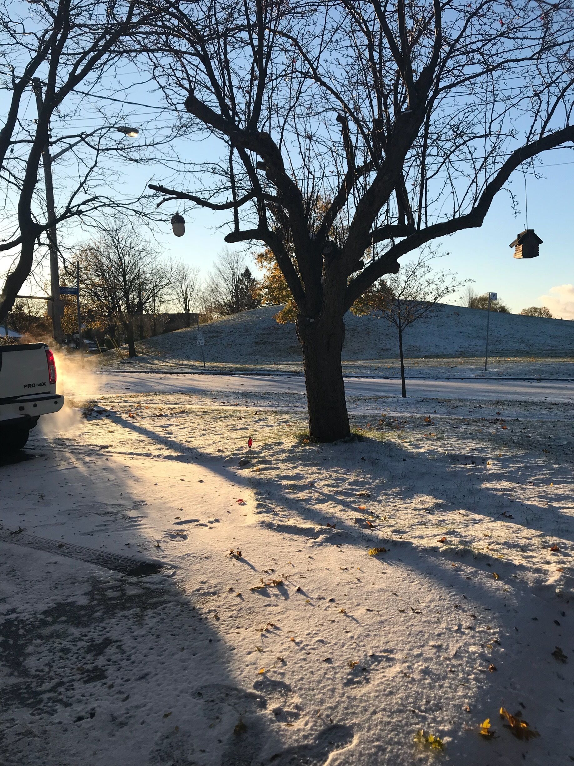 First snow of the season 