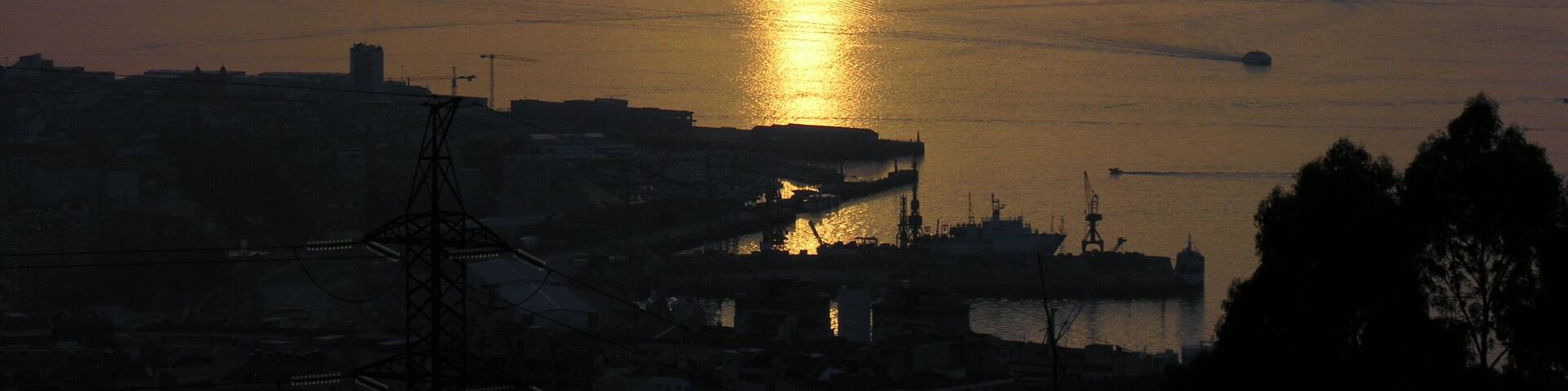 Vigo puesta de sol