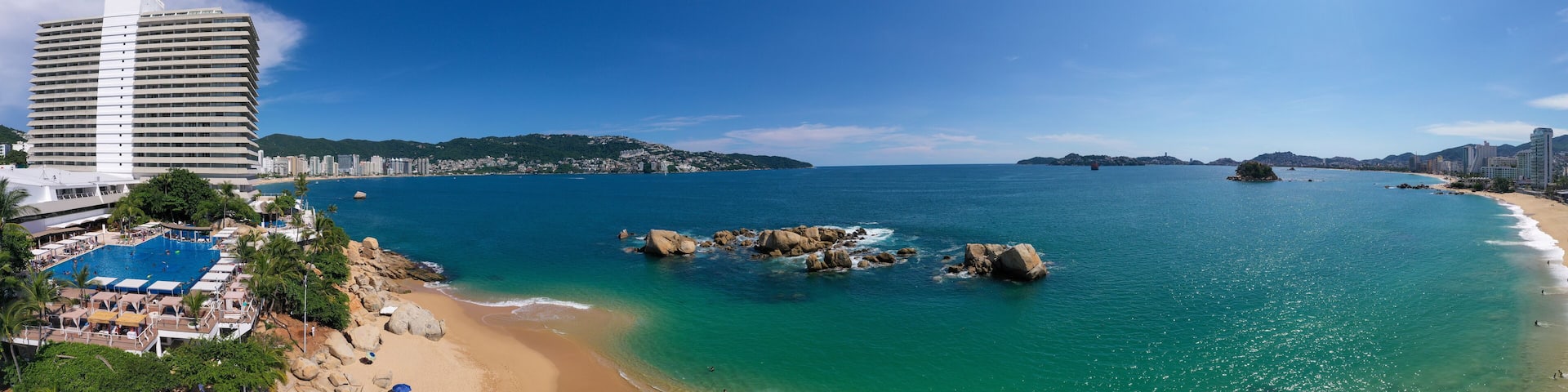 Playa Condesa, Acapulco. México