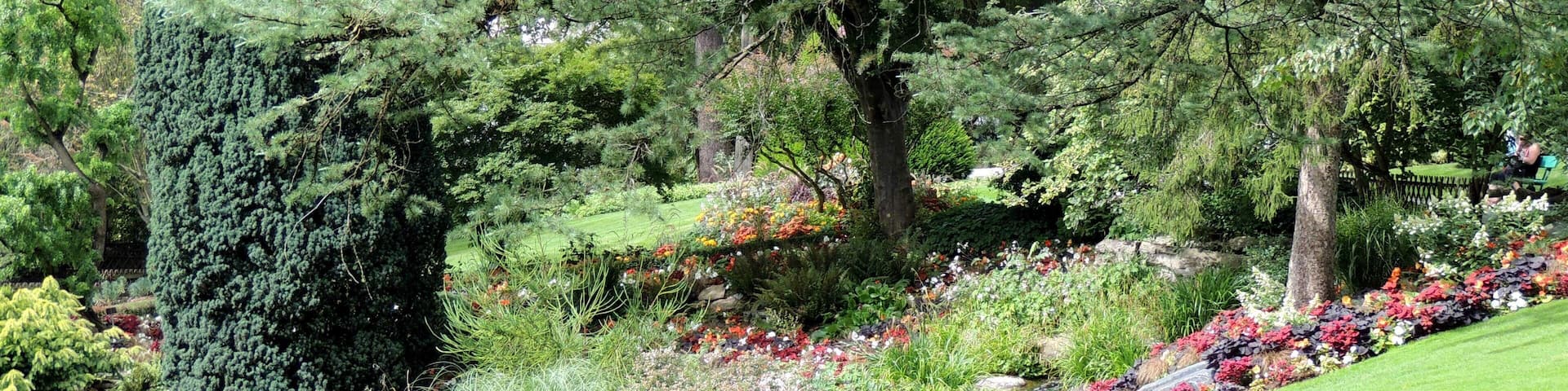 Jardin des plantes d'Angers, Maine et Loire, France