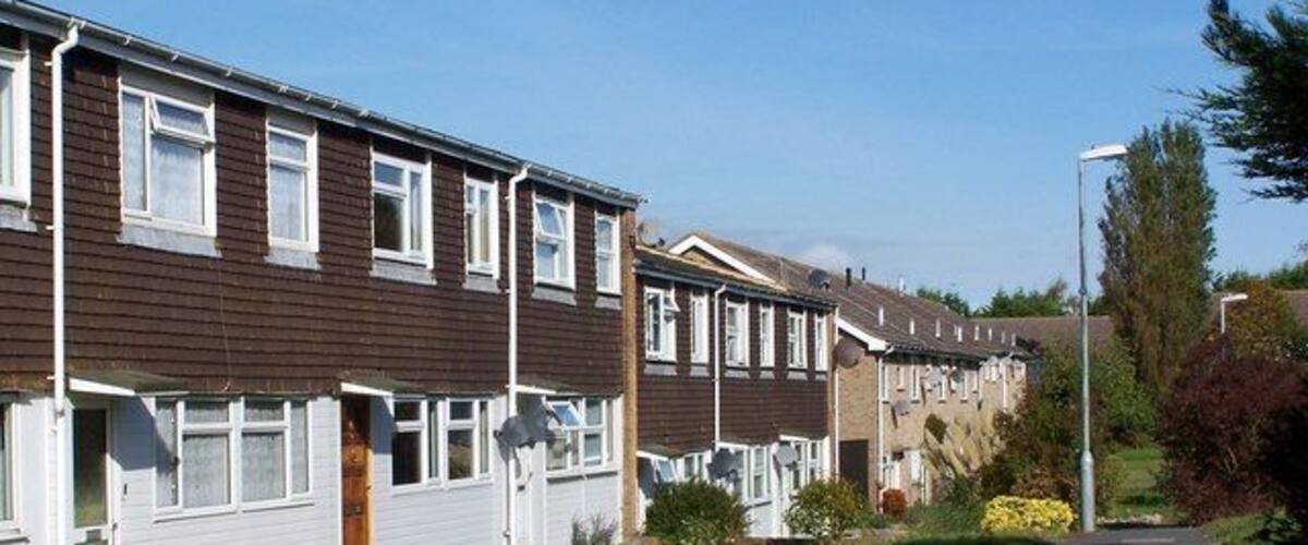 Housing estate, off Furlongs, Newport