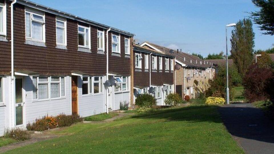 Housing estate, off Furlongs, Newport