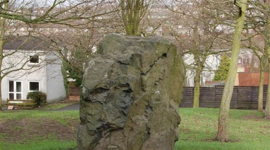 Standing Stone This megalith has been here for thousands of years, but the housing estate in which this stone stands, was only built in the 1970s. It's situated at Easter Pitcorthie in the Aberdour Road area of Dunfermline.