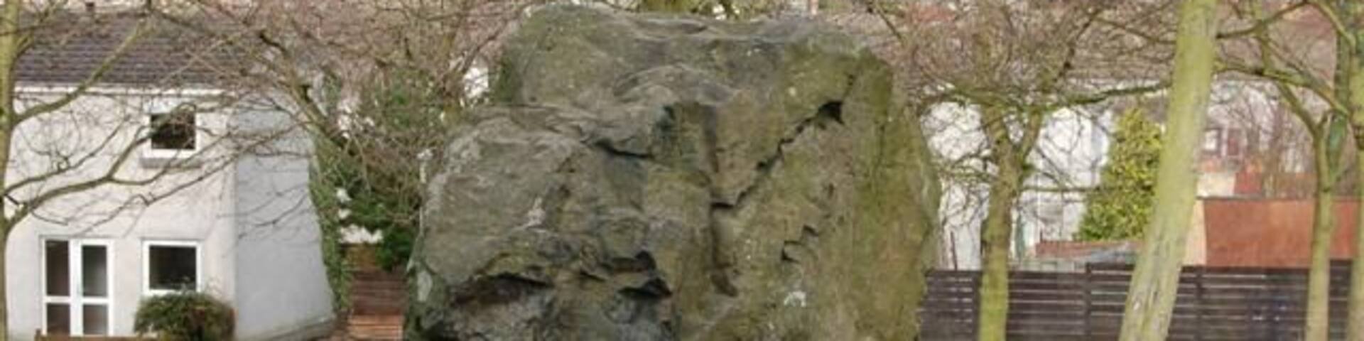 Standing Stone This megalith has been here for thousands of years, but the housing estate in which this stone stands, was only built in the 1970s. It's situated at Easter Pitcorthie in the Aberdour Road area of Dunfermline.