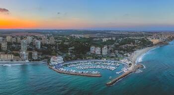Aerial view of Campoamor in the province of Alicante, Spain
