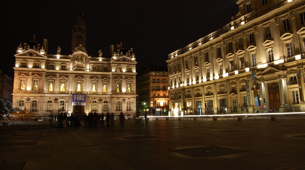 Hotel de Ville and Place des Terreaux in Lyon
