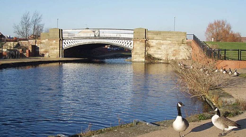 Photograph of Leigh Bridge near the west end of the Leeds and Liverpool Canal