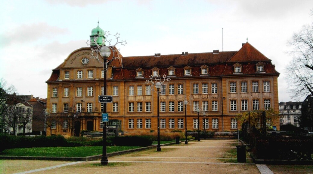 Georges de la Tour high school at Maud'Huy square in Metz, Moselle (France).