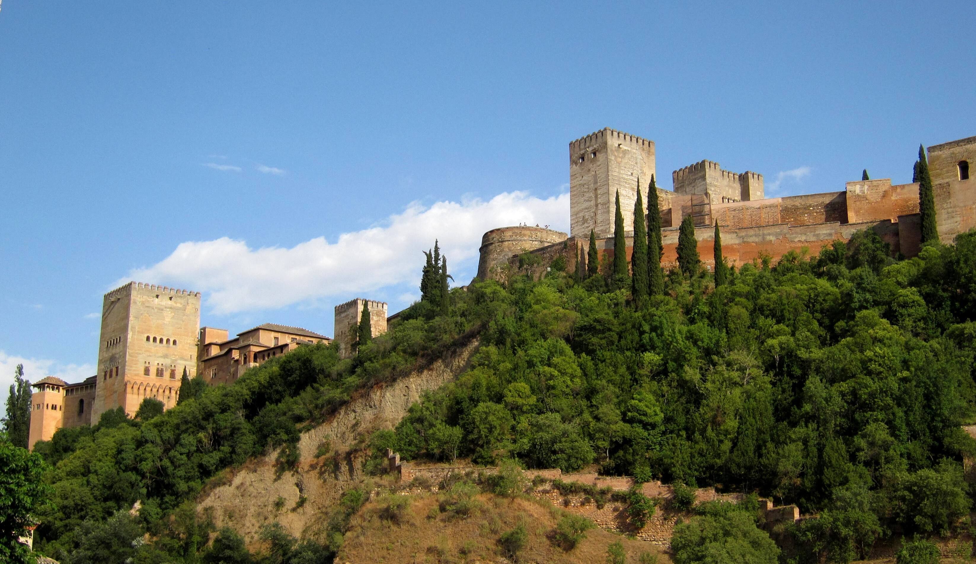 Torre de Comares y Torre de la Homenaje, Alhambra, Granada