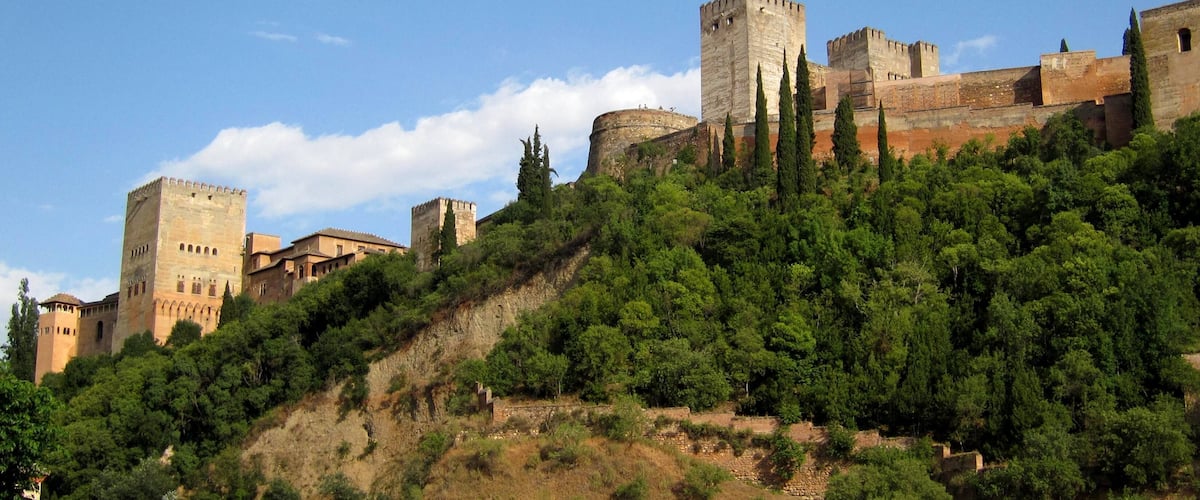 Torre de Comares y Torre de la Homenaje, Alhambra, Granada