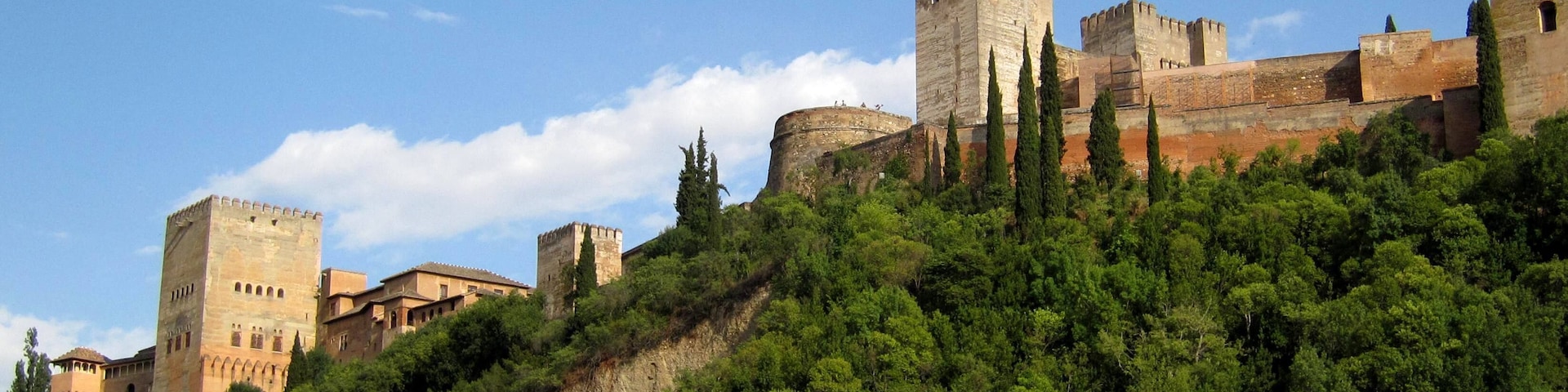 Torre de Comares y Torre de la Homenaje, Alhambra, Granada