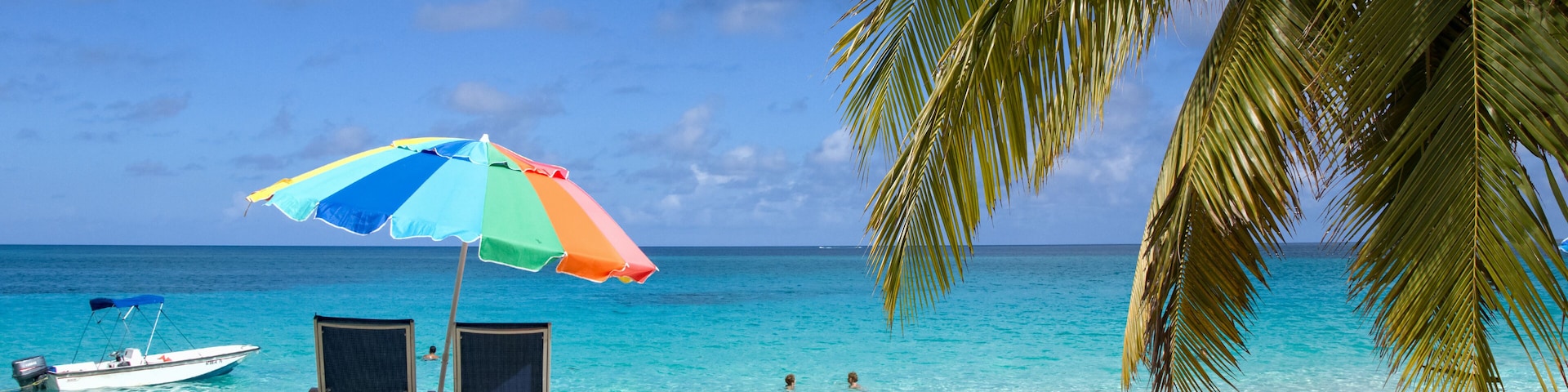 Beautiful Paradise beach in Nassau, Bahamas