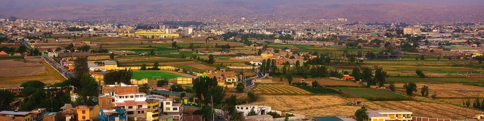 Sachaca district has the best views of Arequipa, Peru. You can climb up this tower for less than a buck and get a whole 360 panorama of the city. Great for sunsets.