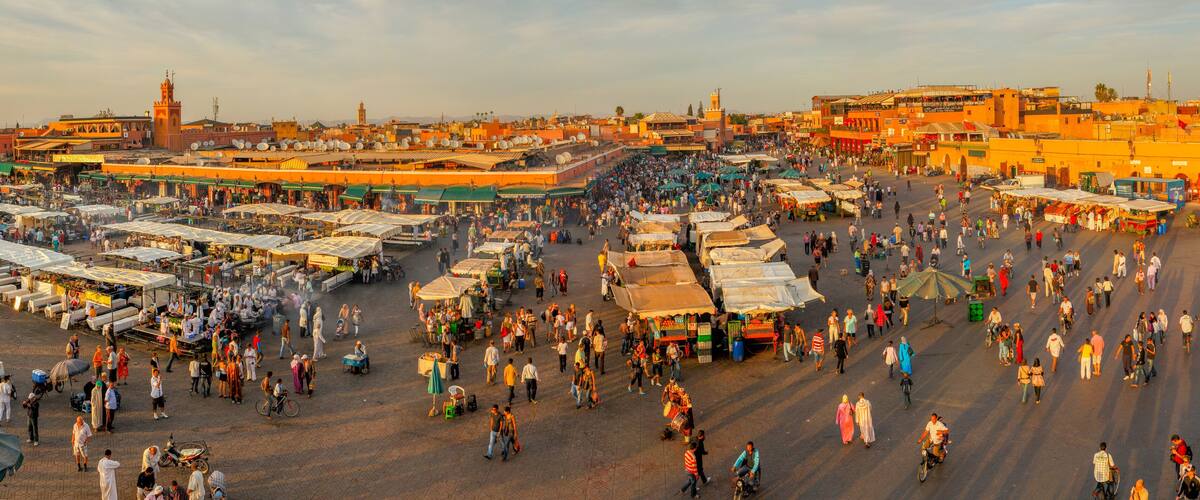 Djemaa el Fna, Marrakech, Morocco