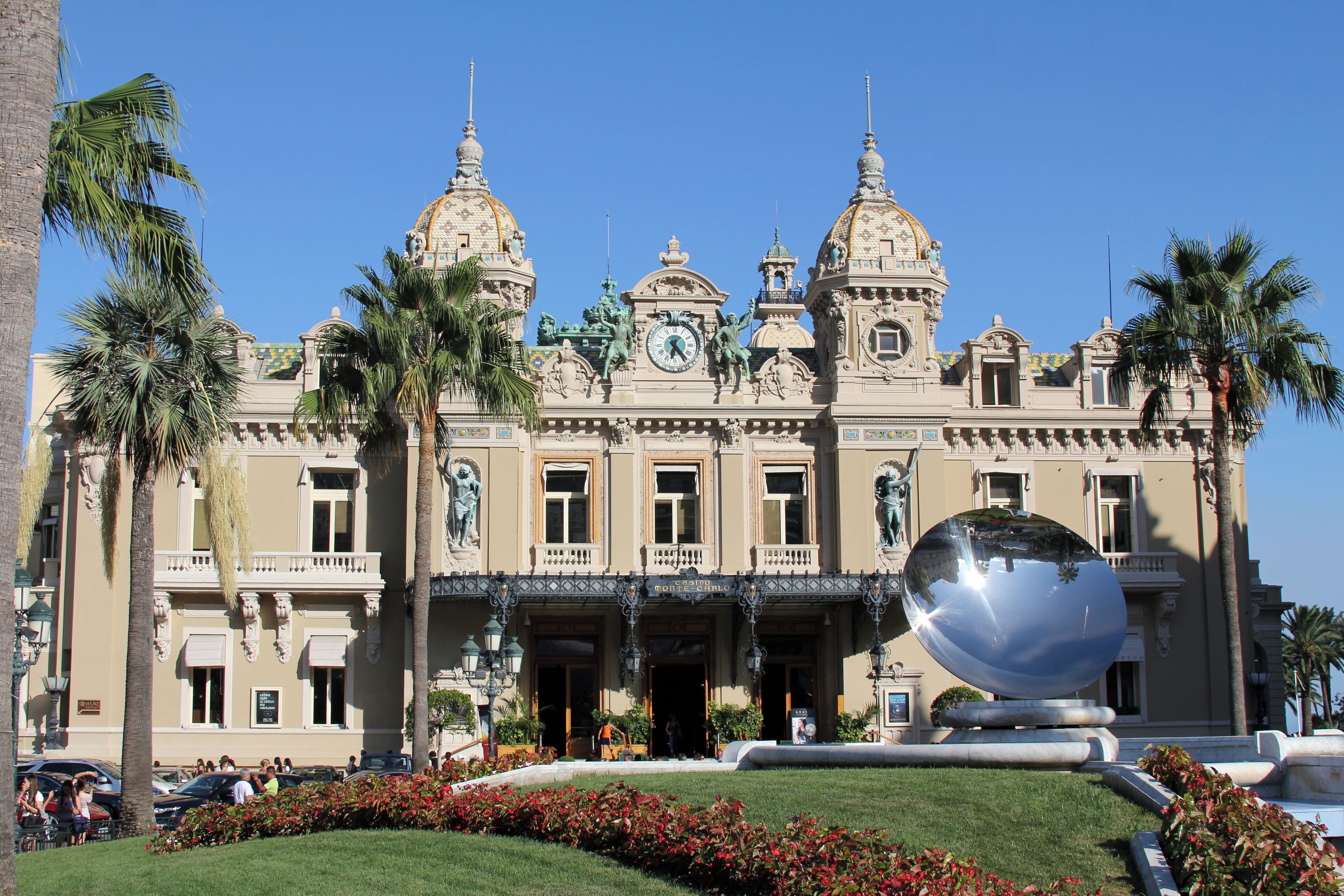 This is a picture of Monte-Carlo Casino in Monaco (2015).