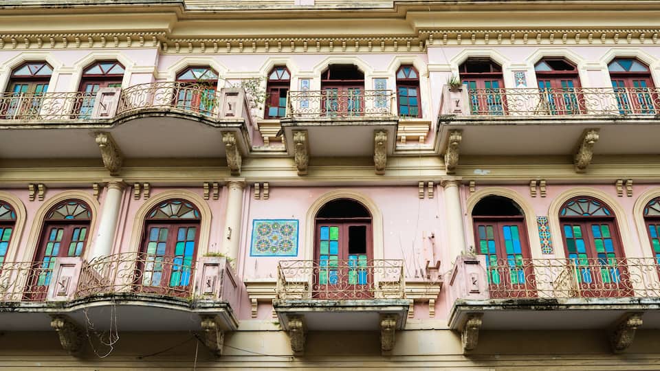 Cultural capital city of Dominican Republic, Santiago de los Caballeros. Colonial architecture