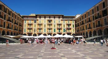 Die Plaça Major ist der Hauptplatz der Innenstadt von Palma de Mallorca