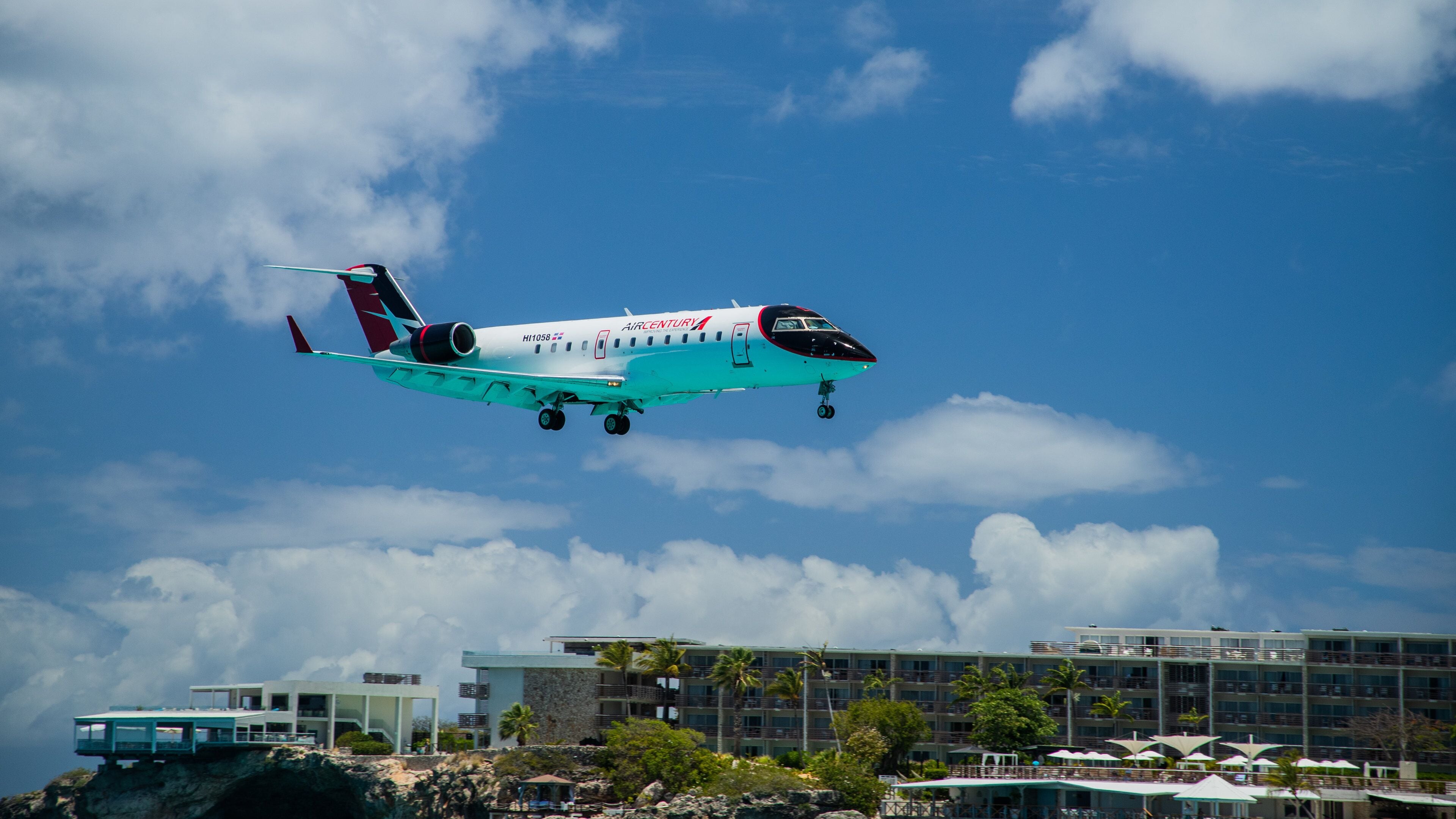 Maho which includes aircraft and an airport