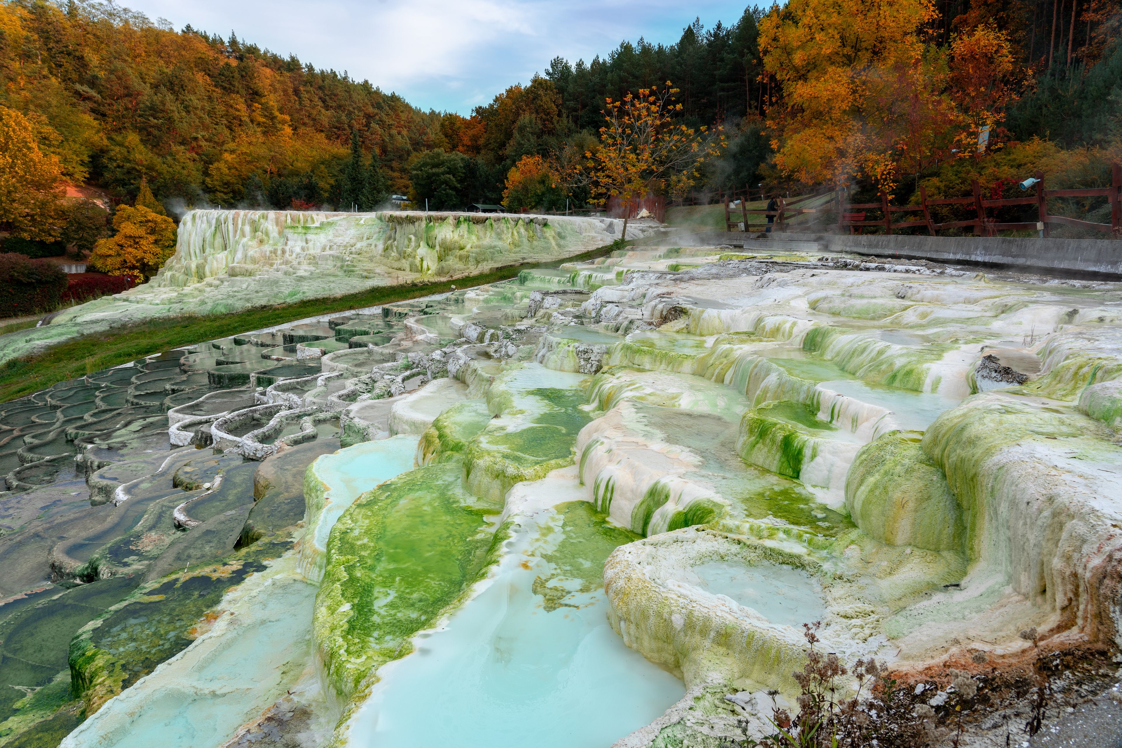 Egerszalók geological salt hill thermal spring 2021
