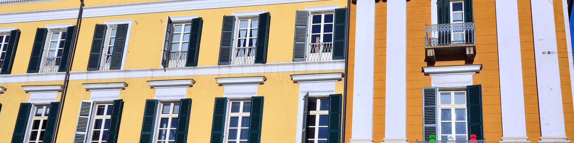 il centro storico di cuneo