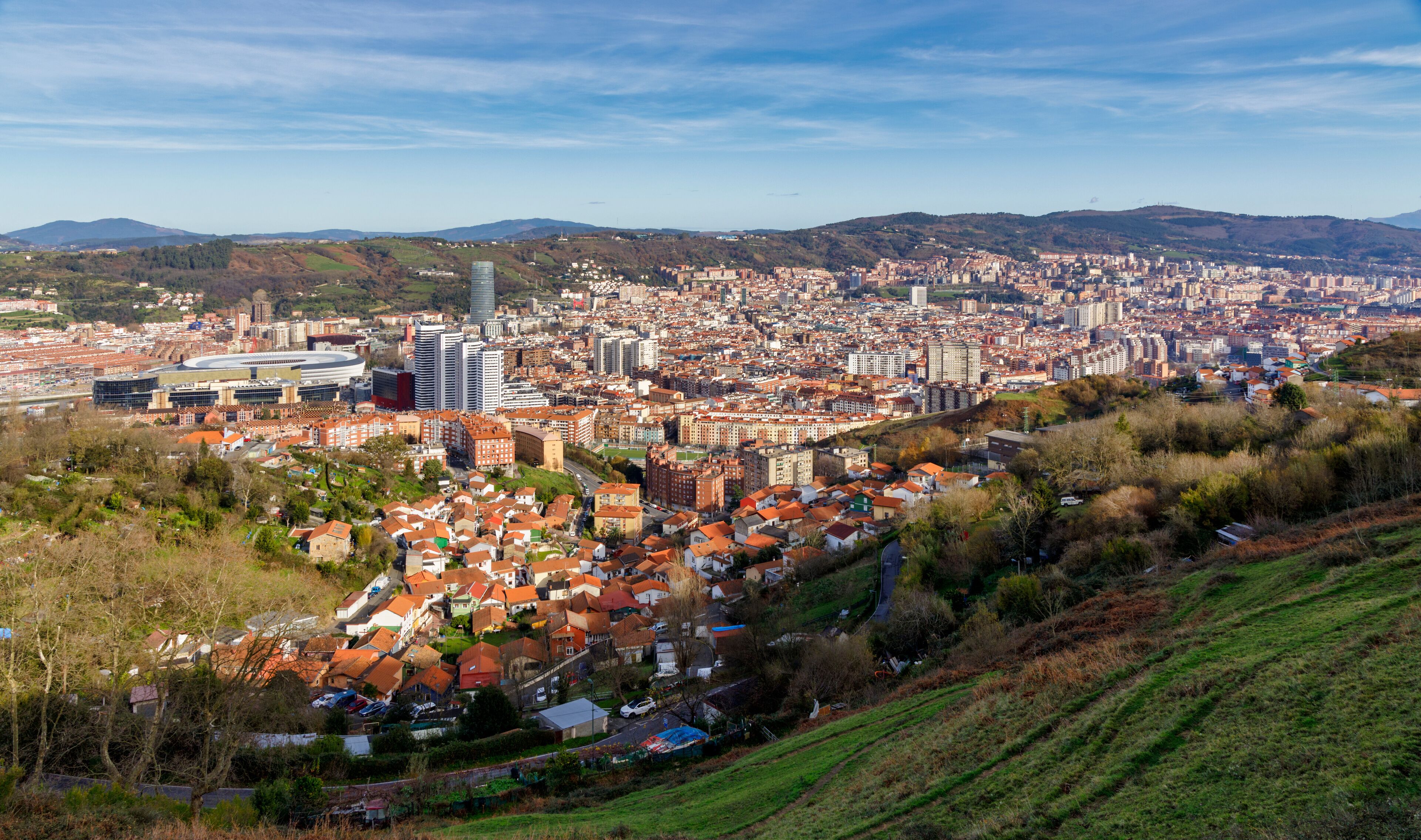 Bilbao, capital of Biscay, Basque Country, Spain,
