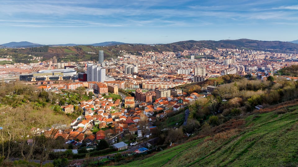Bilbao, capital of Biscay, Basque Country, Spain,