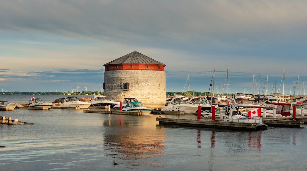 Confederation Basin Marina and Shoal Tower; Kingston, Ontario, Canada
