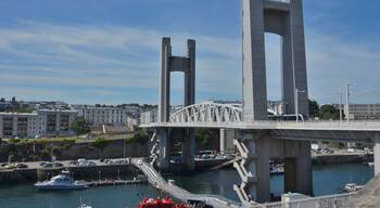 Pont de la Recouvrance, Brest, Brittany, France