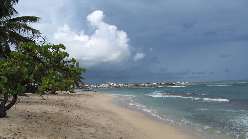 Plage de l'Autre-Bord, Le Moule, Guadeloupe