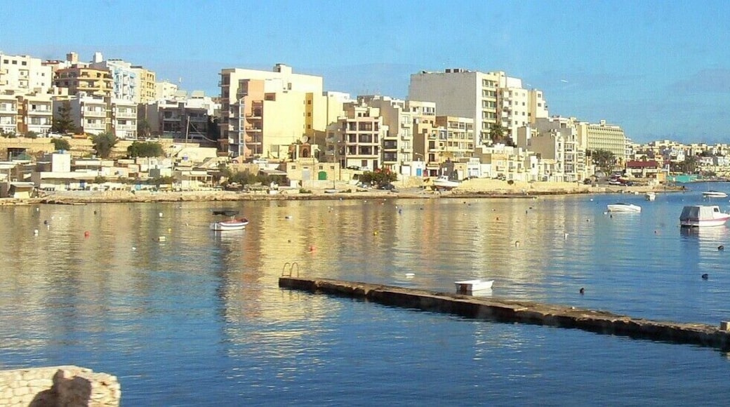 Qawra across Salina bay