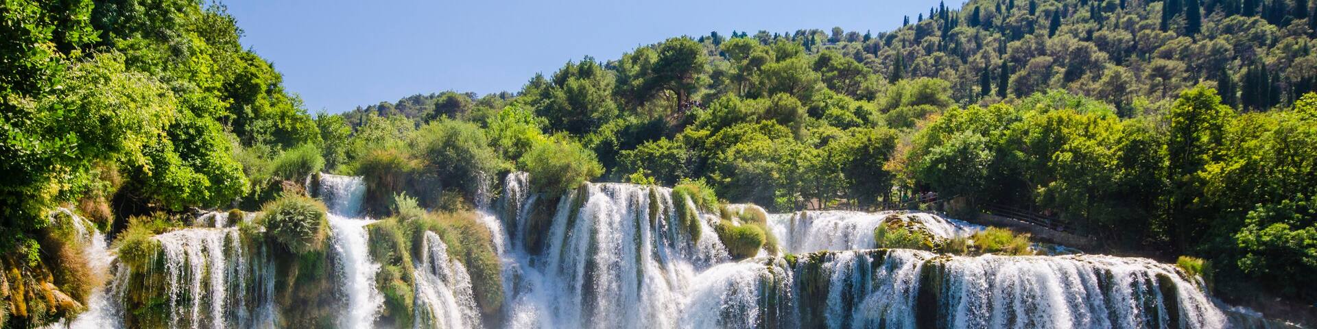 Krka river waterfalls, Dalmatia, Croatia