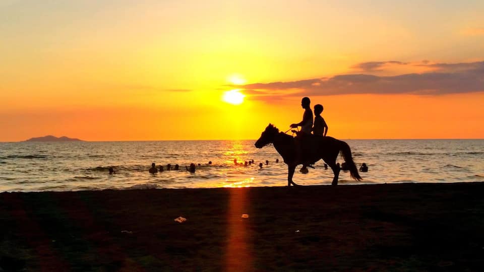Sunset in Nasugbu, Batangas.