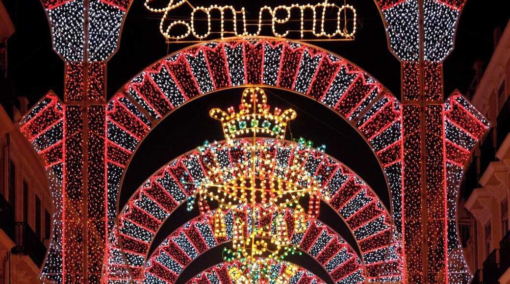 Iluminación de la falla Convento Jerusalén-Matemático Marzal.