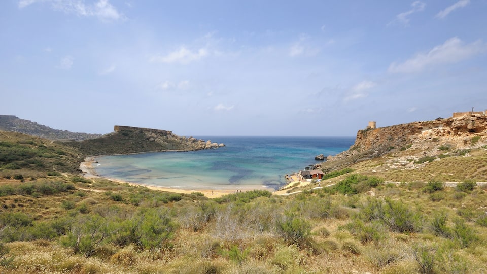 Ghajn Tuffieha Bay - Mugiarro, Malta - April 23, 2013