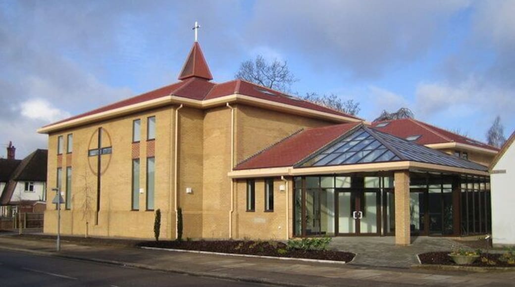 Watford: St Luke's Church. Built in 2005, this is the new church on Langley Way at the junction with Devereux Drive. The Church's website is here http://www.stlukeswatford.org/FirstPage.html