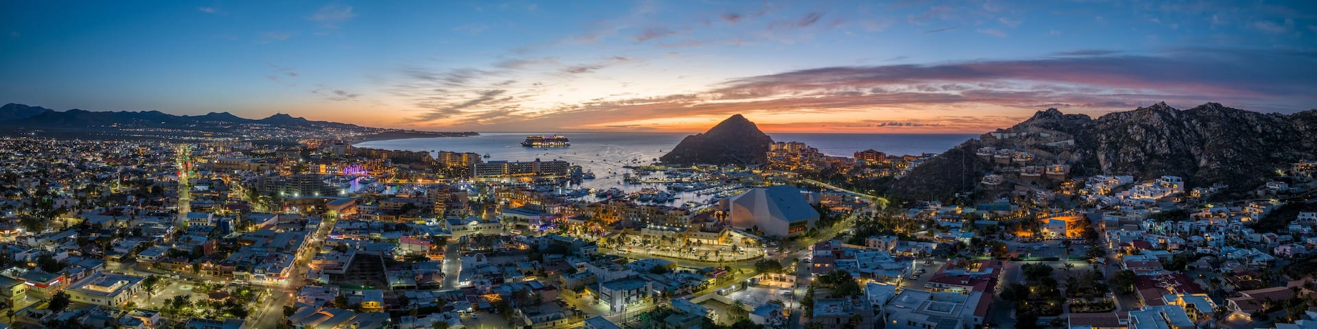 Sunrise in Cabo San Lucas Baja California Sur Mexico Sunny Beaches Whales Yachts and Boats