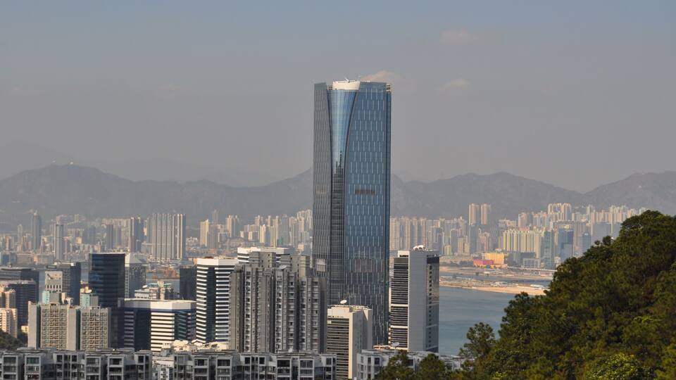 Image of sky and land